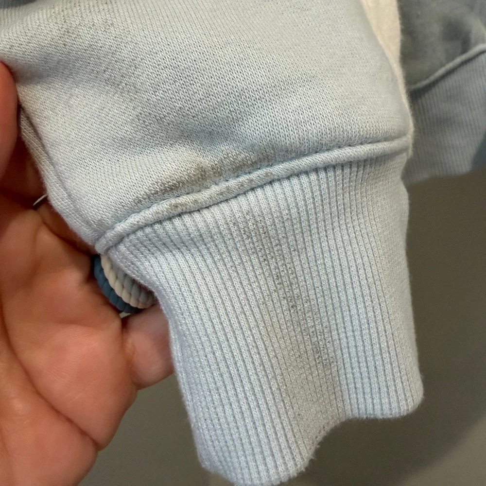 Girls’ Old Navy Pink and Light Blue Colorblock Tracksuit, size 10-12